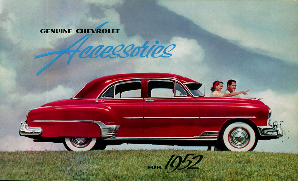 1952 Chevrolet Accessories Booklet Page 9